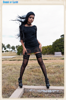 Cyn (with me) What a great time we had putting together our first shoot. A gorgous model on a windswept day.